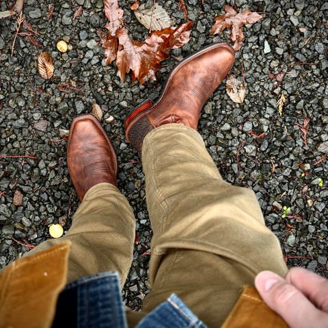 View photo of Tecovas The Parker in Briar Bullhide