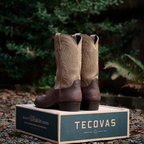 Tecovas The Quintin in Chocolate Shark