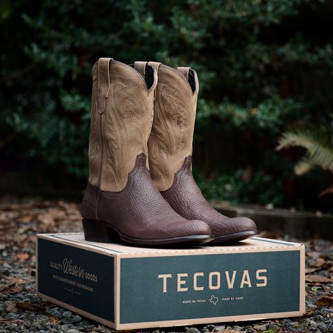 Tecovas The Quintin in Chocolate Shark