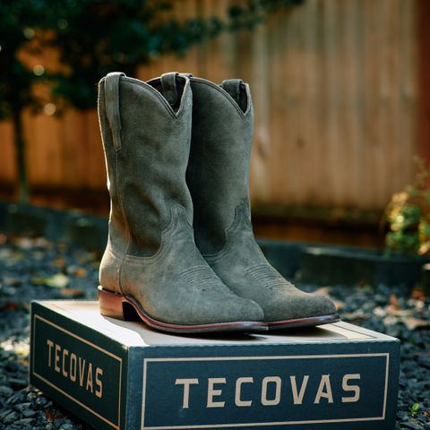 Tecovas The Johnny in Deerskin Roughout
