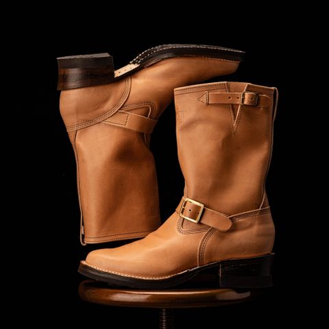 Wesco Boss Engineer Boot in Horween Natural Essex