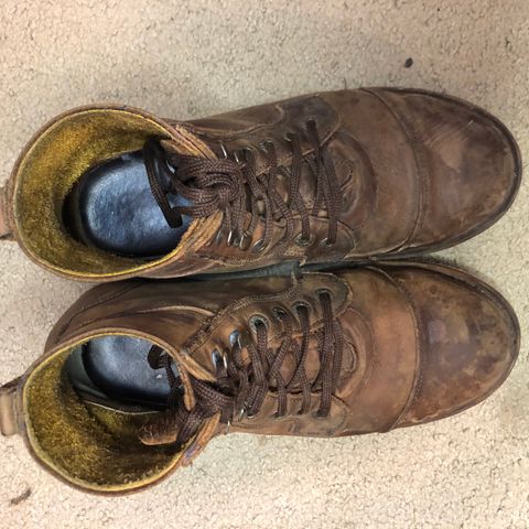 Jim Green Baobab Boot in Fudge Crazy Horse