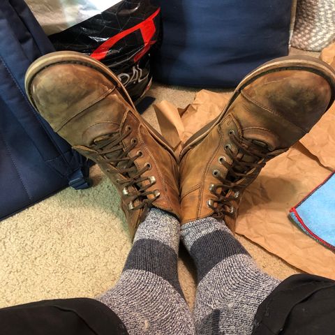 Jim Green Baobab Boot in Fudge Crazy Horse