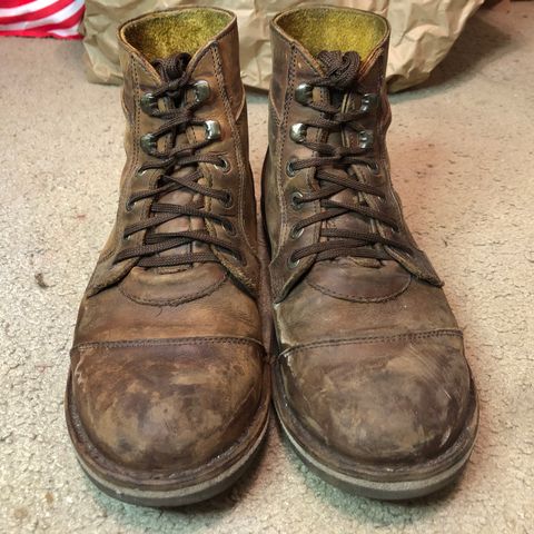 Jim Green Baobab Boot in Fudge Crazy Horse