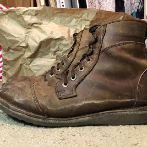 Jim Green Baobab Boot in Fudge Crazy Horse