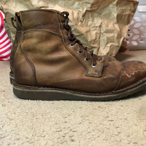 Jim Green Baobab Boot in Fudge Crazy Horse