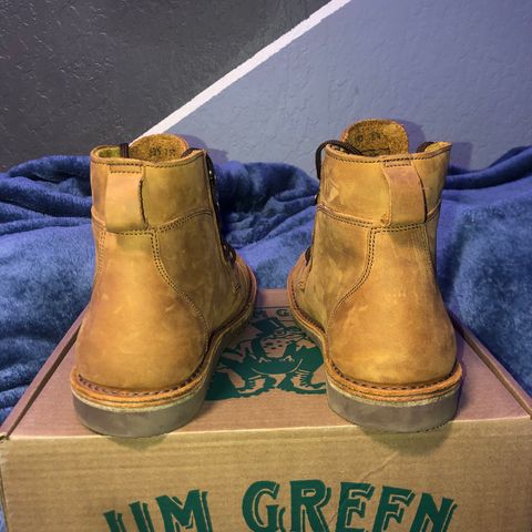 Jim Green Baobab Boot in Fudge Crazy Horse