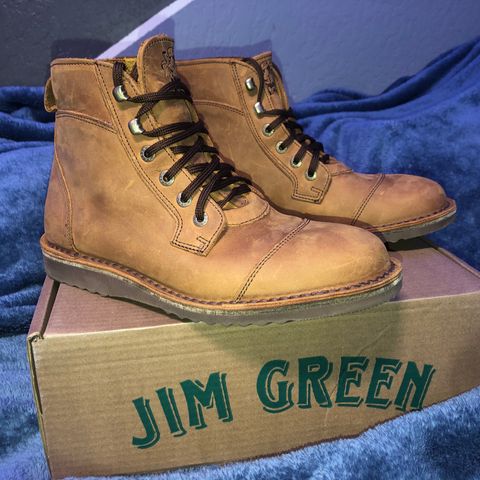 Jim Green Baobab Boot in Fudge Crazy Horse