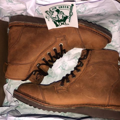 Jim Green Baobab Boot in Fudge Crazy Horse