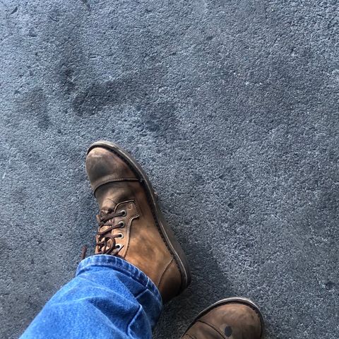 Jim Green Baobab Boot in Fudge Crazy Horse