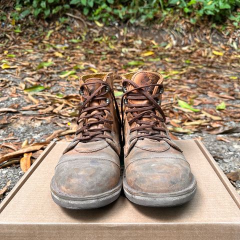 Jim Green Baobab Boot in Fudge Crazy Horse