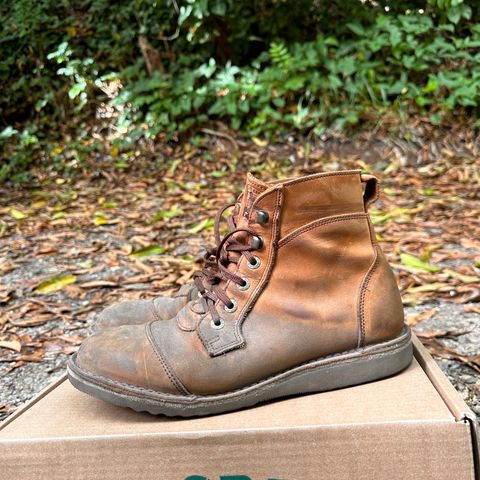 Jim Green Baobab Boot in Fudge Crazy Horse