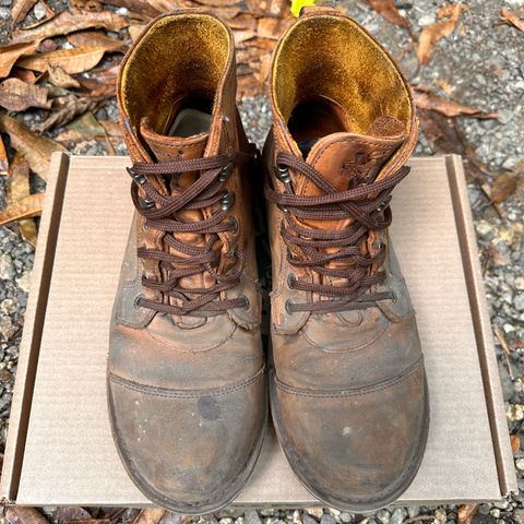 Jim Green Baobab Boot in Fudge Crazy Horse
