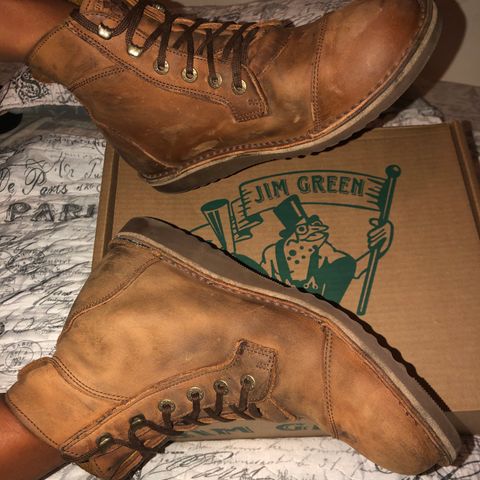 Jim Green Baobab Boot in Fudge Crazy Horse