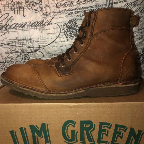 Jim Green Baobab Boot in Fudge Crazy Horse