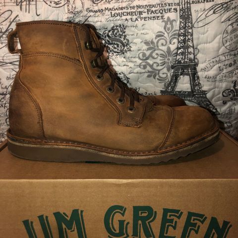 Jim Green Baobab Boot in Fudge Crazy Horse