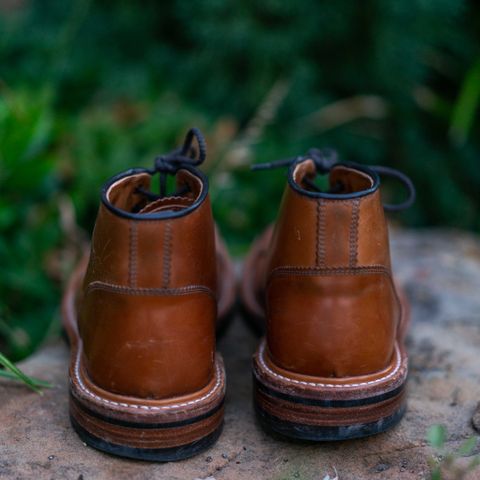 Tricker's Ethan Monkey Boot in Teck Shell Cordovan