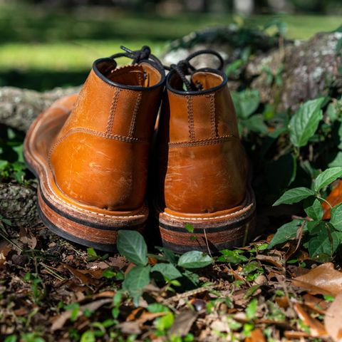 Tricker's Ethan Monkey Boot in Teck Shell Cordovan