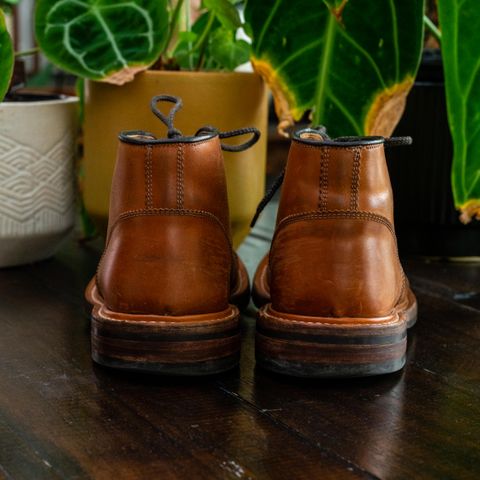 Tricker's Ethan Monkey Boot in Teck Shell Cordovan