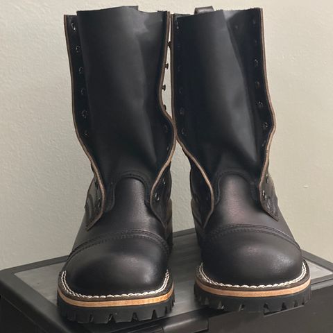 Nicks MTO in Horween Black Waxed Flesh