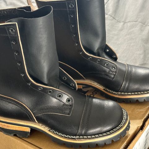 Nicks MTO in Horween Black Waxed Flesh