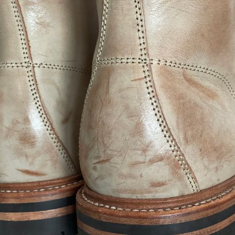 Grant Stone Brass Boot in Ghost Burro