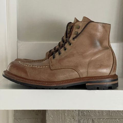 Grant Stone Brass Boot in Ghost Burro