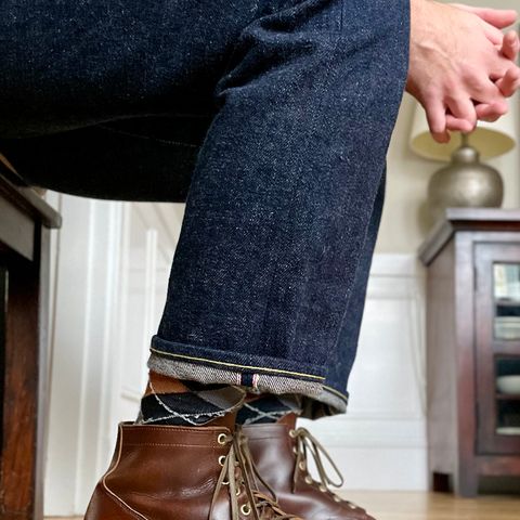 Viberg Service Boot in Horween Brown Chromexcel