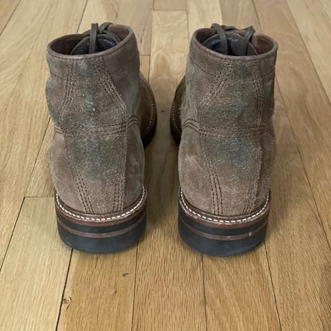 John Lofgren Combat Boots in Horween Natural Chromexcel Roughout
