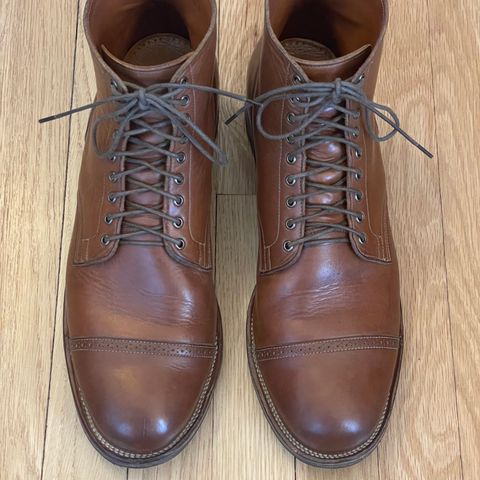 View photo of Viberg Service Boot BCT in Horween Coconut Dublin