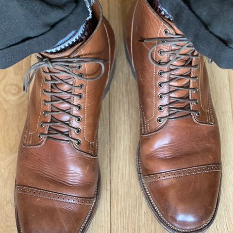 Viberg Service Boot BCT in Horween Coconut Dublin
