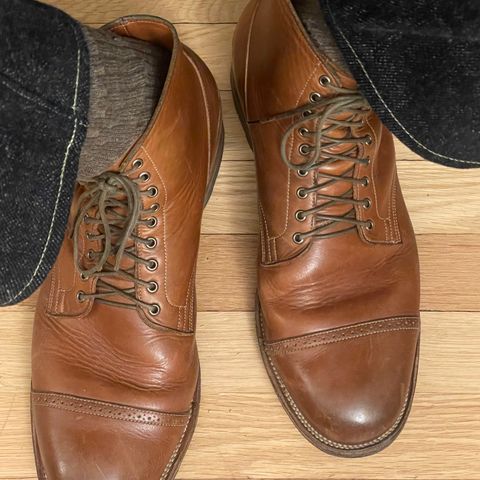 Viberg Service Boot BCT in Horween Coconut Dublin