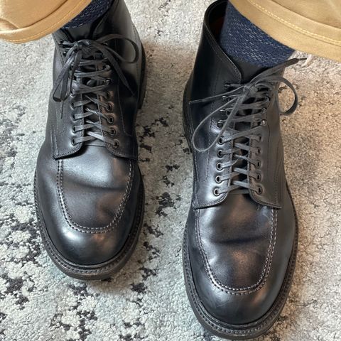 Alden Indy Boot in Black Trapper Calf