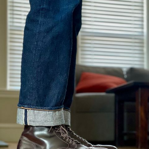 Alden Cap Toe Boot in Horween Color 8 Shell Cordovan