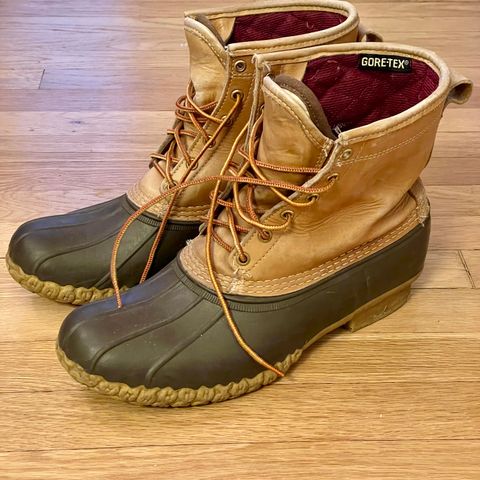 View photo of L.L.Bean 8" Bean Boot in Unknown Material