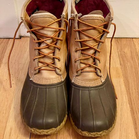 View photo of L.L.Bean 8" Bean Boot in Unknown Material