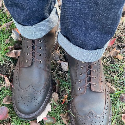 Crockett & Jones Islay in Dark Brown Roughout Suede