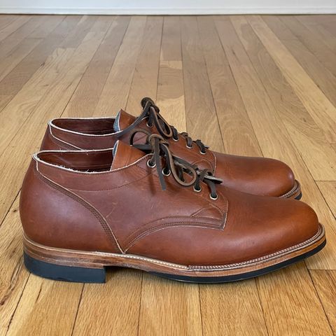 Viberg 145 Oxford in Horween Saddle Tan Chromepak
