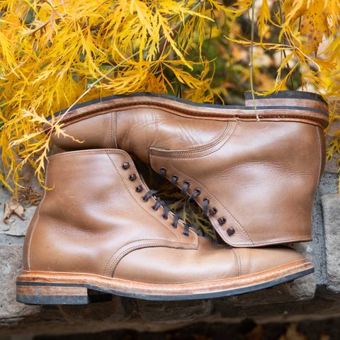 Search result thumbnail of Oak Street Bootmakers Lakeshore Boot in Horween Natural Chromexcel