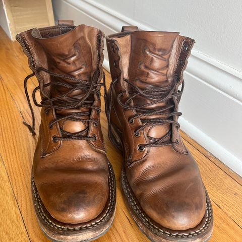 View photo of White's 350 Cruiser in Horween Natural Chromexcel