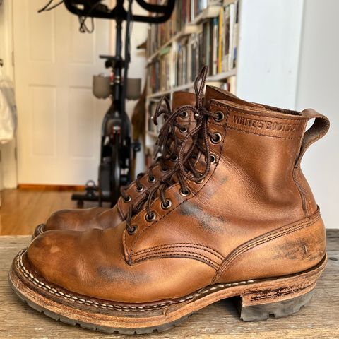 View photo of White's 350 Cruiser in Horween Natural Chromexcel