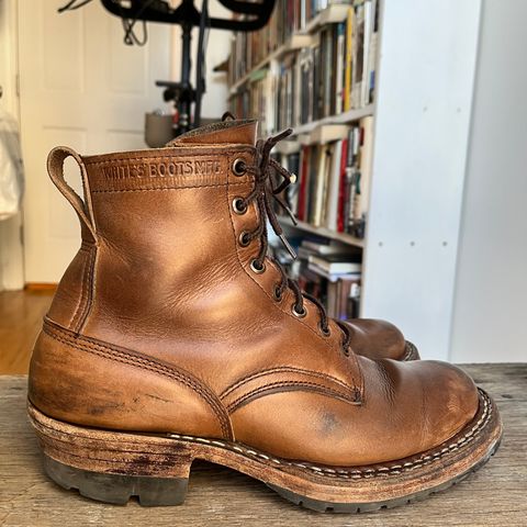 View photo of White's 350 Cruiser in Horween Natural Chromexcel