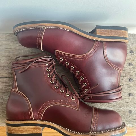 View photo of Kustom Kraft Model 1 in Horween Color 8 Chromexcel