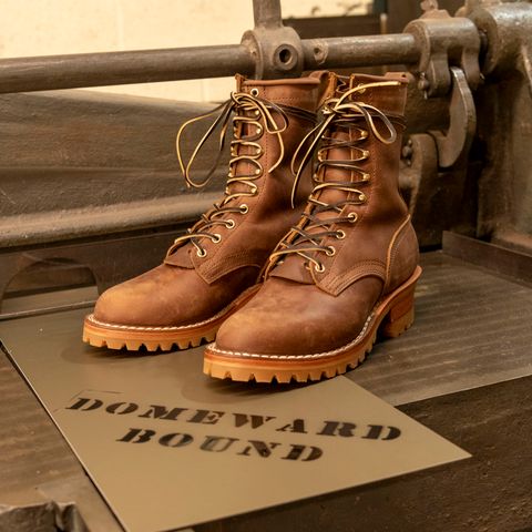 Nicks MTO in Horween Whiskey Predator