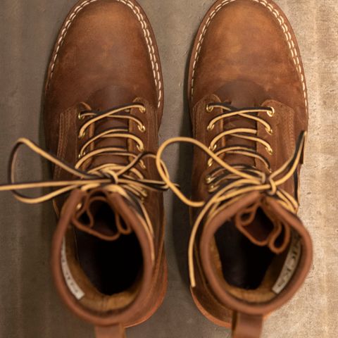 Nicks MTO in Horween Whiskey Predator