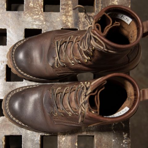 Nicks MTO in Horween Whiskey Predator
