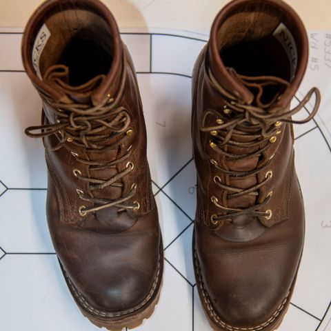Nicks MTO in Horween Whiskey Predator