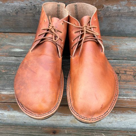 Treetop Goods Desert Boot in Wickett & Craig Oak Skirting