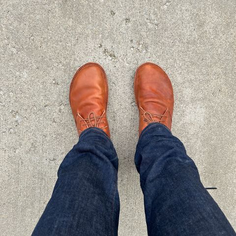 Treetop Goods Desert Boot in Wickett & Craig Oak Skirting