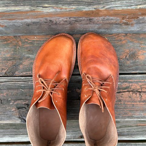 Treetop Goods Desert Boot in Wickett & Craig Oak Skirting